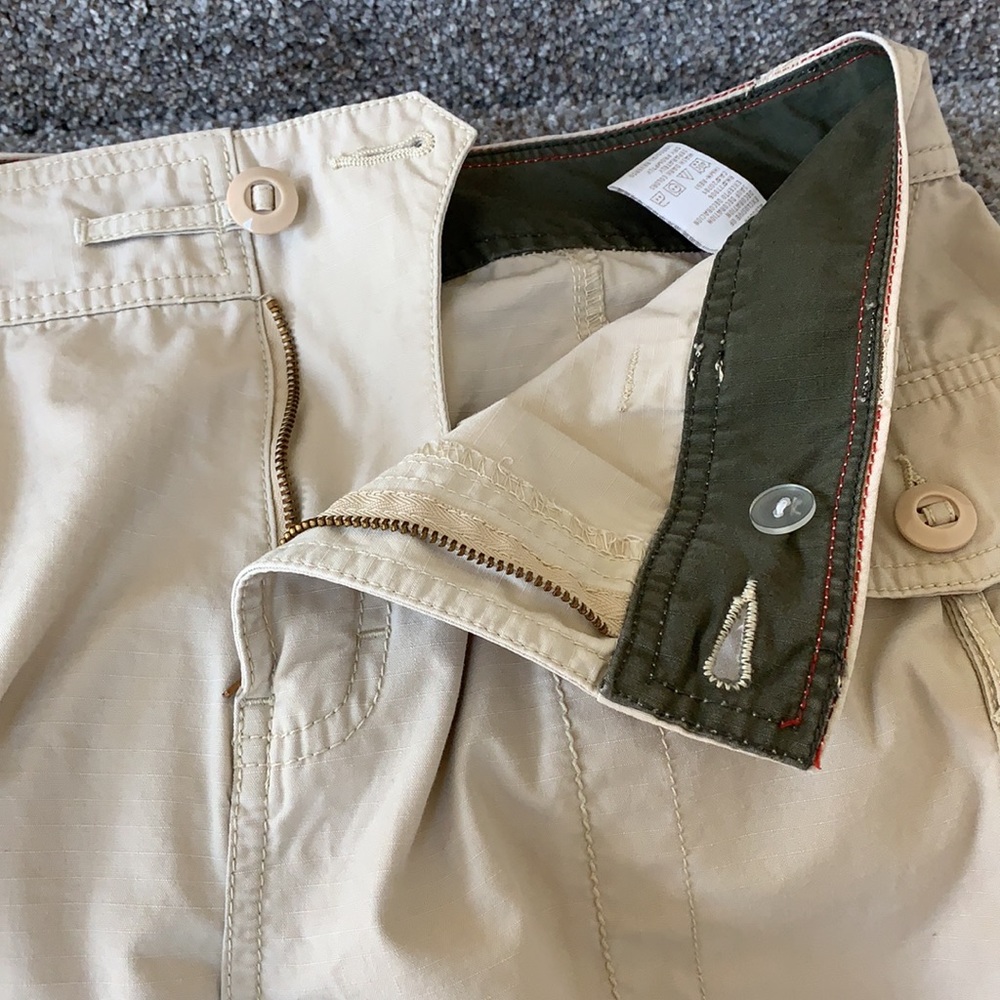 Tommy Hilfiger Wide Leg Cotton Sheeting Pants - Picture 7 of 9